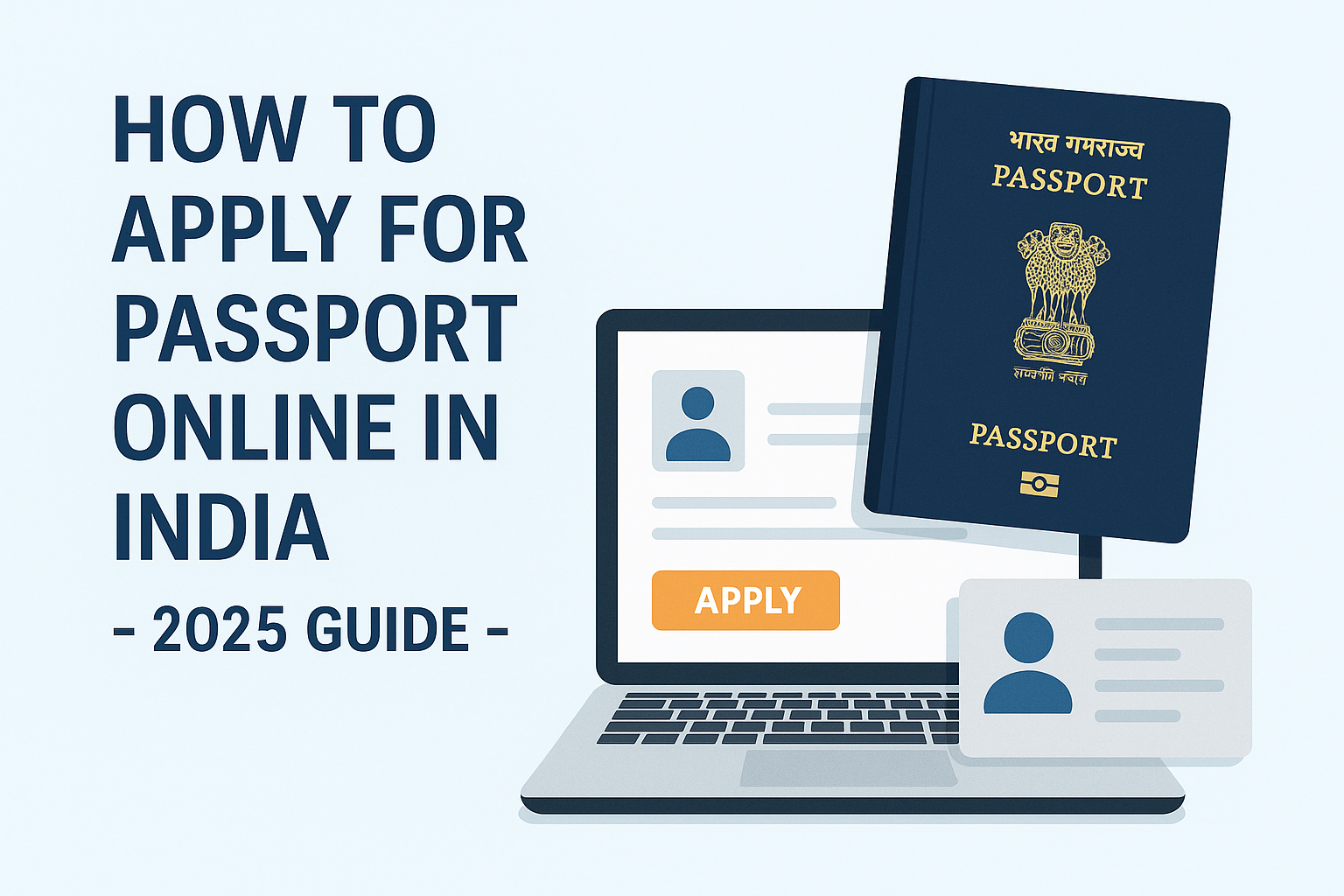 How to apply passport online in India