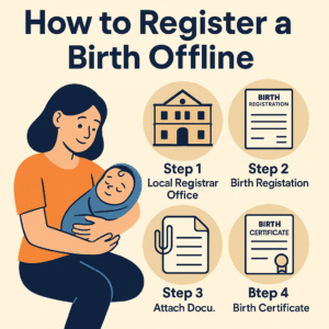 How to register a birth online